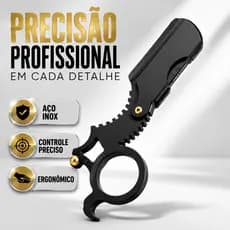 Navalhete Profissional Barbeiro Navalha de Dedo Ergonomico