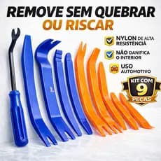 9 peças Espátulas Nylon Automotivo Remove Painel Sem Danificar