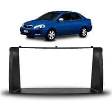 Moldura Painel 2 Din 7 Polegadas Toyota Corolla 2003 até 2007