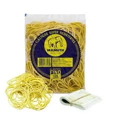 Elástico Latex Borracha 100gr Para Dinheiro N18 120 Unidades