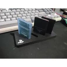 Suporte para Cartão de Memória ou MX4SIO – PlayStation 1 e 2 (4 Espaços  para memory card)