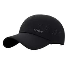 Boné Tactel Casual Respirável Baseball Secagem Rápida Primavera Verão Dry Fit Outdoor Sports