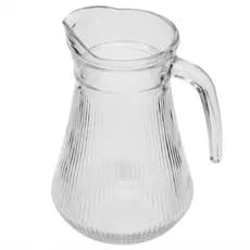 Maison Crystal 1,4L Jarra De Vidro Premium Transparente Resistente Elegante Sofisticada
