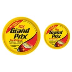 Cera em Pasta Tradicional Lata 200g Grand Prix 2 unidades - Cera Automotiva Auto Brilho Proteção UV