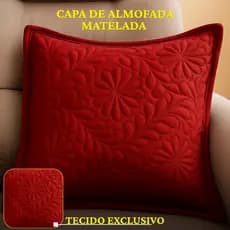Capa de Almofada Para Sofá Matelada PREMIUM Americana Debrum Conforto Decorativa Sala Quarto
