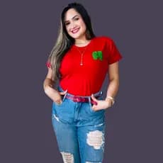 T-shirt Feminina Camiseta Floresça Onde Deus Te Plantar