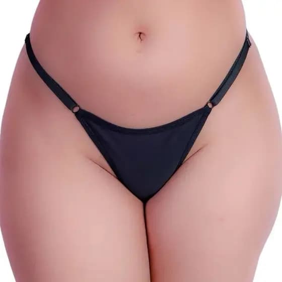 Kit 3 Calcinhas Confortável Regulagem Fio Duplo Fio Dental Sensual