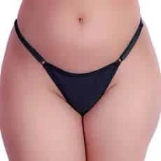 Kit 3 Calcinhas Confortável Regulagem Fio Duplo Fio Dental Sensual
