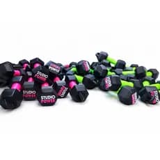 Kit 100 120 Chaveiros Halteres Dumbell Sextavado Comuns Fitness Academia