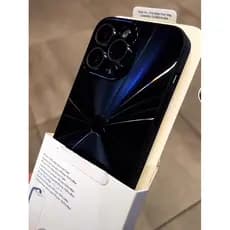 Capa Laser Colorida De Alta Qualidade Para iPhone 16 15 14 13 12 Com Filme De Lente 14 15 16 Plus Proteção Contra Quedas