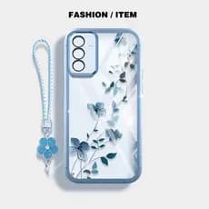 Capa De Telefone Estilo YBD INS Para Samsung Galaxy A56 A26 A36 A16 A55 A35 A13 A04S A05S A14 A15 A24 A25 A34 A54 Transp