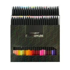 Lápis de Cor Leo&Leo Carbon Line Soft Macio Desenho Arte Pele Neon Pastel Metálico Alta Cobertura Escolha Seu Kit