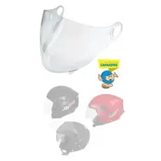 VISEIRA CAPACETE NEW LIBERTY 3 JOY 23  SPARK JET POLIVISOR