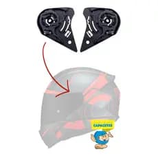 Reparo Suporte Viseira Capacete Norisk FF 391 389 Ls2 309 369