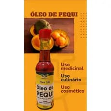 Óleo de pequi artesanal 150ml fina life 100% puro CULINÁRIA- HIDRATAÇÃO - NUTRIÇÃO
