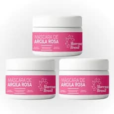 Kit 3x Máscara Facial - Skin Care Avançado, Pele Renovada & Sem Oleosidade | Morena Brasil