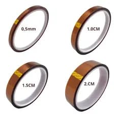 Fitas Kaptom Térmica Alta Temperatura Rolo 33m Profissional