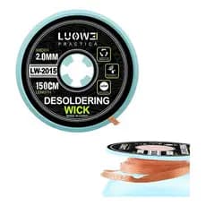 Fita Malha Dessoldadora Lw-2015 2,0mm 1,5m Profissional