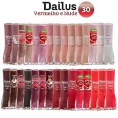 KIT 30 ESMALTES DAILUS NOVA COLEÇÃO - ENVIO IMEDIATO - ATACADO