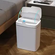 Lixeira Automática Banheiro Cozinha 15 Litros Com Sensor Linha Smart Moderna E Luxuosa