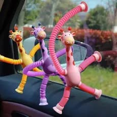 Girafas Pop It Tubo Led Estica E Gruda Montessori Magic Unidade