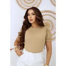 blusa manga bufante blusa canelada blusa de manga blusa manga princesa blusa manga curta blusa feminina