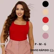 Blusa decote quadrado blusa feminina blusa verão blusa de regata blusa canelada blusa dia dia blusa blusa de alça