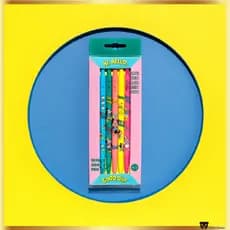 [Fabricado Na Coreia] Conjunto De 5 Peças De Caneta Esferográfica Disney Mickey Mouse Good Day 0.5 Mm