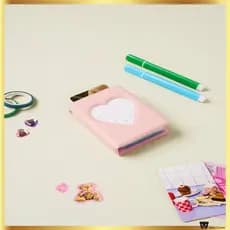 Álbum De Cartão Fotográfico Simples DAISO KOREA 40 Bolsos , Pasta K-pop