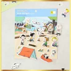 Adesivo Decorativo Peanuts Snoopy Camping & Park Edition