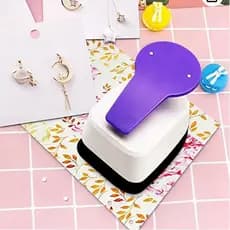 Brinco Buraco Perfurador Cartão Para Duplo Post Artesanato Alavanca De Papel Artesanal 0.99 Polegada