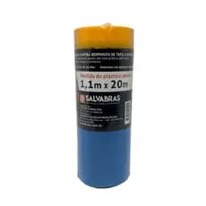 Filme Eletrostático Salva Pintura Contra Respingo 1,1m X 20m