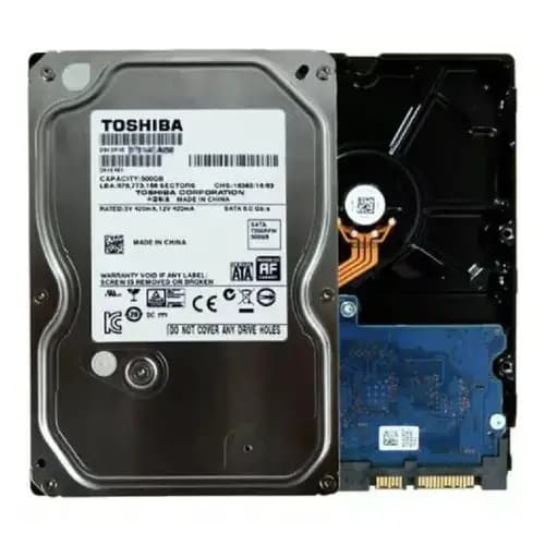 Hd Interno Toshiba 500gb 7200rpm Sata3 3.5 veloc, 6.0 gbs  c/ windows 10/11 e Office!!