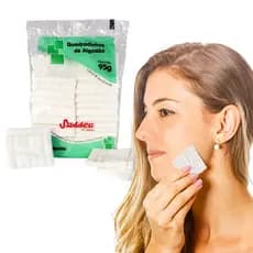 Quadradinhos de Algodão Hidrófilo Sussex 95g
