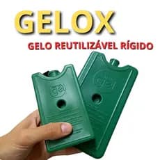 Gelox Reutilizavel Gelo Rigido Mini 200ml e Pequeno 400ml Termo Gel