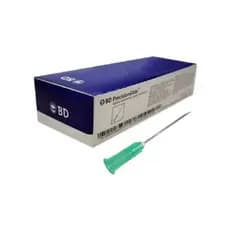 Agulha BD Descartável HiPodérmica 30x0,80mm 21g 1 1/4 Verde 100u