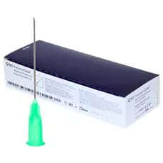 Agulha BD Descartável HiPodérmica 25 X 0,80mm 21g 1 Verde 100u