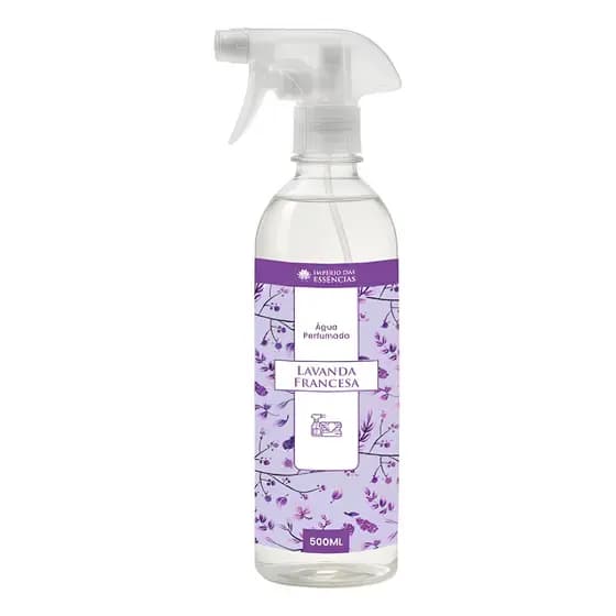 Água Perfumada Lavanda Francesa 500ml  Perfume Natural