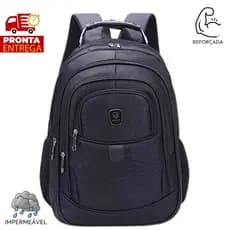 Mochila 2023 bolsa Viagem Resistente a Água Style Premium Executiva Envio imediato