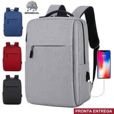 Mochila À Prova D'água Multifuncional Unissex De Grande Capacidade Com Carregamento USB