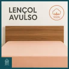 Lençol Casal Avulso C/ Elástico - Malha 100% Algodão - Ótima Qualidade