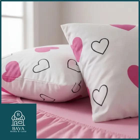 Lençol Casal Jogo 3 Peças Malha 100% Algodão C/ Elástico Estampado 1,38x1,88x0,30cm Lançamento