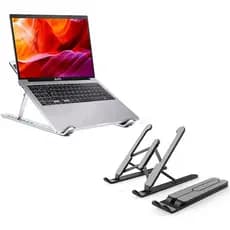 Suporte De Notebook Articulado Plástico Dobrável Ergonômico