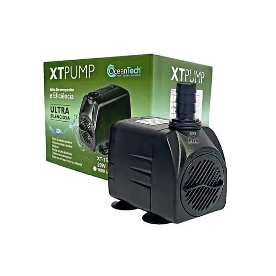 Bomba Submersa Ocean Tech  Xt 2000L/h P/ Aquários Fontes 220v
