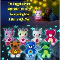 Star Belly Dream Lites Lamp Stuffed Doll Star Sleeping Projector Glowing Plush Toys Gift