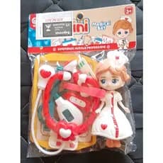 brinquedo boneca com acessorios