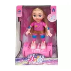Boneca Infantil Hoverboard Bate Volta Luz E Som 360 Graus Promoção