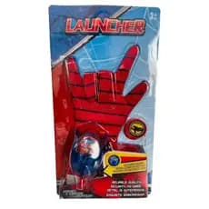 Luva Lança Teia Do Homem Aranha Brinquedo Infantil