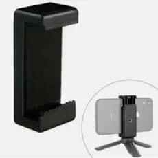 Suporte de celular reforçado para Tripé Ring Light Universal Rosca 1/4