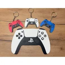 Chaveiro Controle PS5 - Estilo e Fã da PlayStation no Seu Chaveiro!